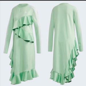 Adidas dress! Ruffle dress